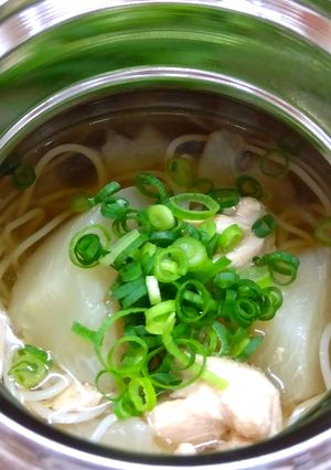 鶏とかぶのたいたんとにゅうめん-レシピのメイン写真