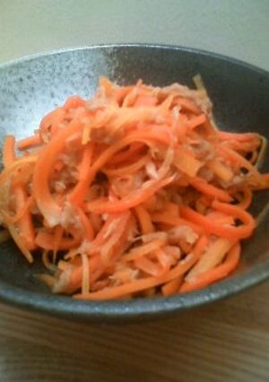 簡単すぎっ！ツナとにんじんのそぼろ風味-レシピのメイン写真