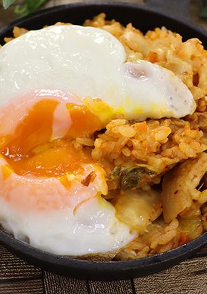 簡単!韓国風炒飯♡ポックンパ-レシピのメイン写真