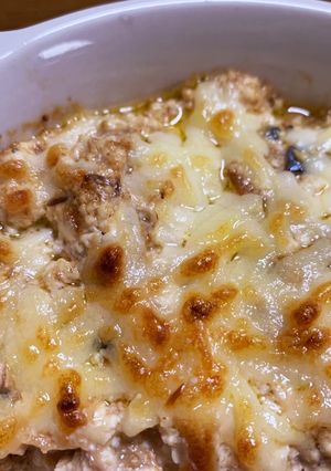 サバの味噌煮豆腐グラタン-レシピのメイン写真