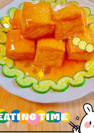 海老、豚肉、人参の豆腐包み-レシピのメイン写真