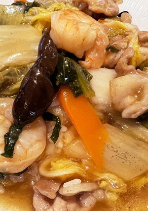 白菜たっぷりあつとろ中華丼~麺にも~-レシピのメイン写真