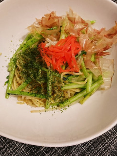 かぶの葉塩焼きそば-レシピのメイン写真