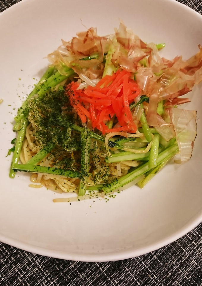かぶの葉塩焼きそば-レシピのメイン写真