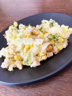 れんこんと大葉のかき揚げ-レシピのメイン写真