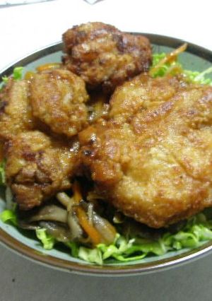 濃厚味の鶏の唐揚げ丼-レシピのメイン写真
