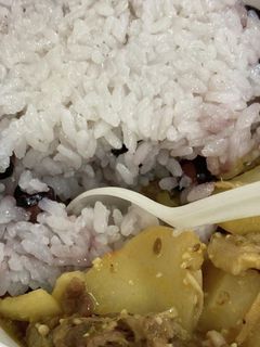 紫とうもろこしの、炊き込みご飯-レシピのメイン写真
