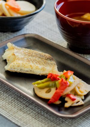 たらの山椒焼き【入院食㉘昼/主菜】-レシピのメイン写真