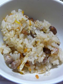 簡単!節分豆で炊き込みゴハン☆-レシピのメイン写真