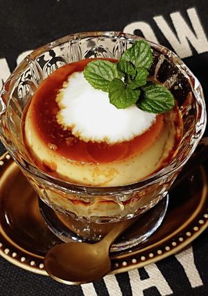 おうち喫茶店★懐かしの固めプリン-レシピのメイン写真