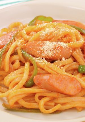 ナポリタン風焼きうどん-レシピのメイン写真