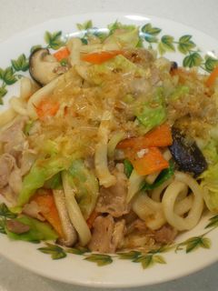 簡単!うちの焼きうどん♪-レシピのメイン写真