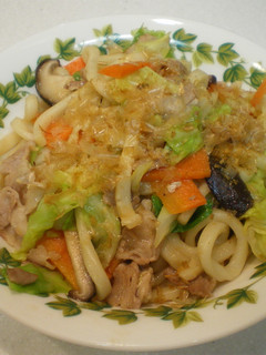 簡単!うちの焼きうどん♪-レシピのメイン写真