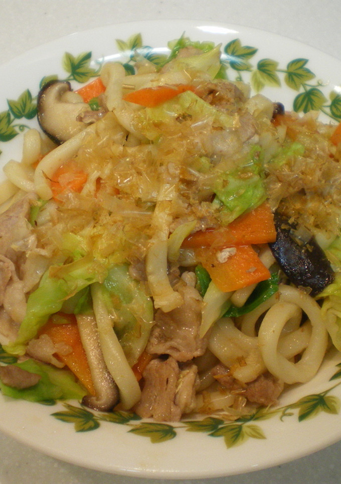 簡単！うちの焼きうどん♪-レシピのメイン写真