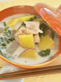 根菜のミルクみそ豚汁-レシピのメイン写真