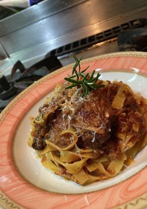 豚バラ肉のラグーソース-レシピのメイン写真