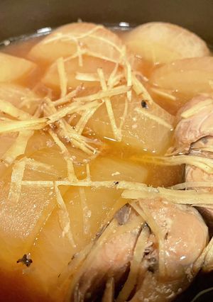 大根とさば缶の煮付け-レシピのメイン写真