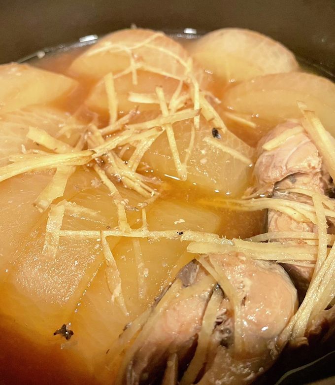大根とさば缶の煮付け-レシピのメイン写真