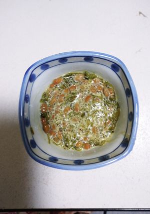 メカブと納豆のマヨサラダ-レシピのメイン写真