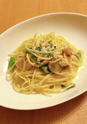 だいたい15分!サーモンのクリームパスタ-レシピのメイン写真