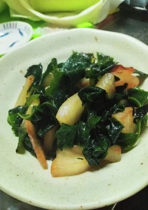 旨い！大根とワカメのごま油炒め-レシピのメイン写真