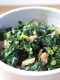 ご飯がすすむ!大根葉と油揚げの炒め煮-レシピのメイン写真