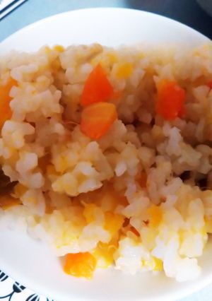 安納芋（薩摩芋）と人参ご飯-レシピのメイン写真