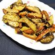 茄子と薩摩揚げのしょうがたっぷり炒め♪
