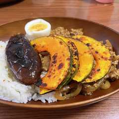 รูปของ 簡単！彩り野菜のキーマカレー