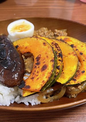 簡単！彩り野菜のキーマカレー-レシピのメイン写真
