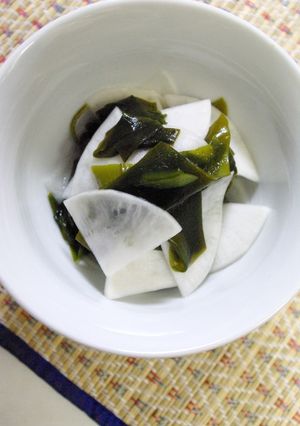 かぶとわかめのやさしい酢の物-レシピのメイン写真