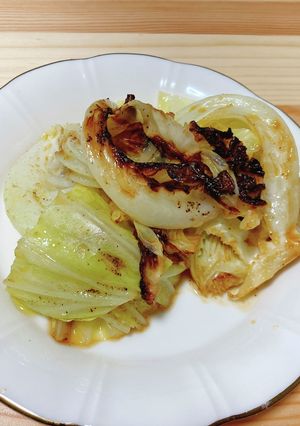 簡単すぎる！うますぎる！キャベツ焼き-レシピのメイン写真