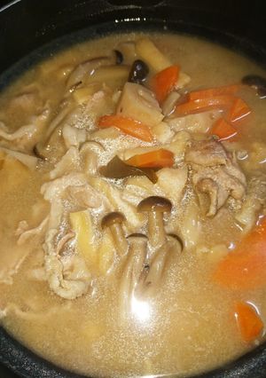 斬新！根菜の豚汁-レシピのメイン写真