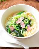 豆腐干のわかめ葱ラーメン♪ダイエットに♡