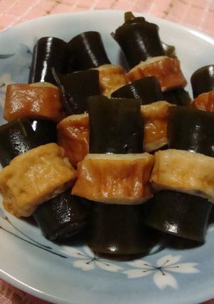 竹輪で簡単昆布巻き♪-レシピのメイン写真