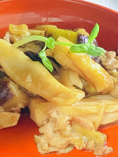 叩きレンコンと豚小間肉の旨煮-レシピのメイン写真