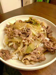 □簡単すぎる□感動牛丼-レシピのメイン写真