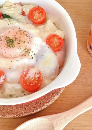 具材たっぷり♡じゃがいものグラタン風-レシピのメイン写真