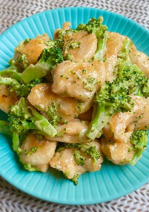 ＊鶏胸肉とブロッコリーのエビマヨ風＊-レシピのメイン写真