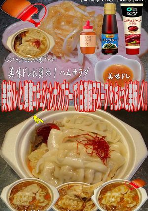 美味ドレ蜂蜜コチュジャンナンプラー白湯餃-レシピのメイン写真