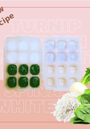 かぶ・ほうれん草・しらす（離乳食 初期）-レシピのメイン写真