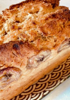 ココナッツとバナナのパウンドケーキ-レシピのメイン写真
