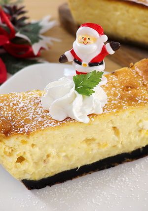 簡単フルーティー♡マンゴーチーズケーキ-レシピのメイン写真
