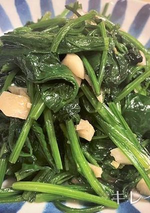 ［簡単副菜］ほうれん草ソテーで免疫力UP-レシピのメイン写真