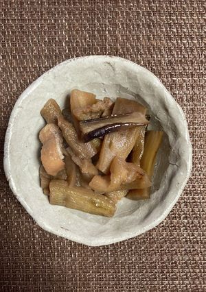 干し茄子の煮物-レシピのメイン写真
