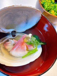 ほっき貝のお吸い物-レシピのメイン写真
