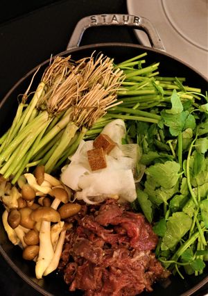 せり鍋(미나리찌개)-レシピのメイン写真