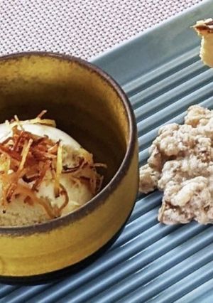 ワンボウル! 簡単！甘酒アイスクリーム-レシピのメイン写真
