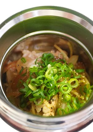豚こまの生姜焼きパスタ-レシピのメイン写真