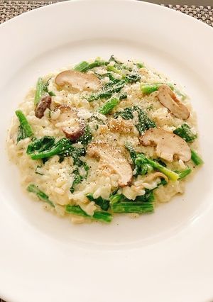ごはんでお手軽。ミルクチーズリゾット♪-レシピのメイン写真